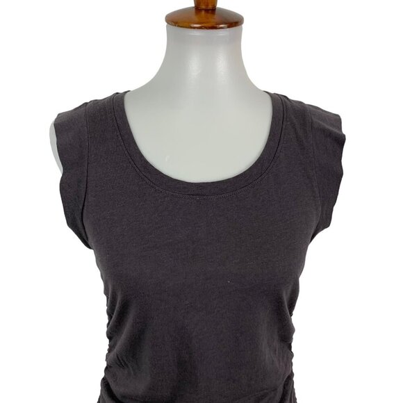 Altar’d State Medium Brown Bodysuit Short Sleeve Fitted Stretch - Picture 2 of 5